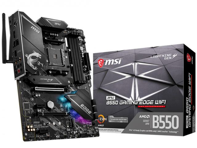 Дънни платки MSI MPG B550 GAMING EDGE WiFi