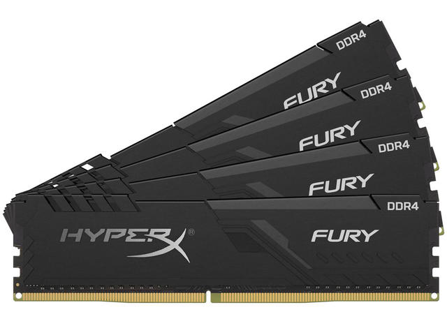 Оперативна памет 64GB (4x16GB) DDR4 3600MHz Kingston HyperX Fury