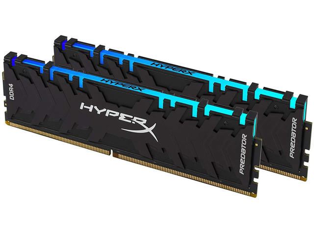 Оперативна памет 32GB (2x16GB) DDR4 3200MHz Kingston HyperX Predator RGB