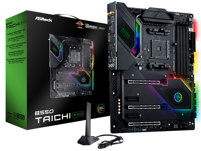 Дънни платки ASRock B550 Taichi Razer Edition