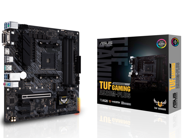 Дънни платки ASUS TUF GAMING A520M-PLUS