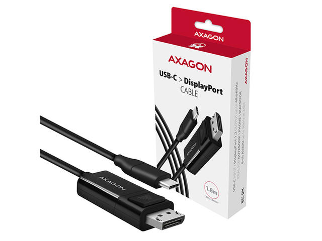 Кабели и Адаптери AXAGON RVC-DPC DisplayPort дисплей към USB-C изход