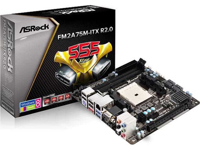 Дънни платки ASRock FM2A75M-ITX R2.0