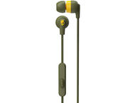 Слушалки Skullcandy Ink’d Plus, в зелено-жълто