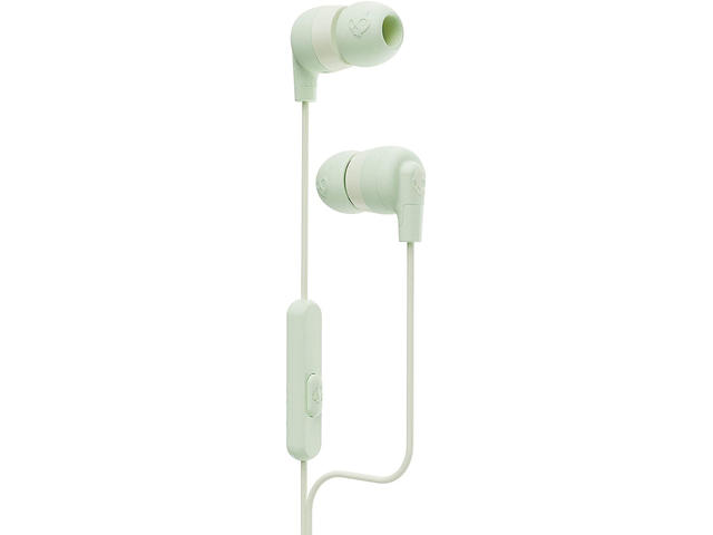 Слушалки Skullcandy Ink’d Plus, в пастелно зелено