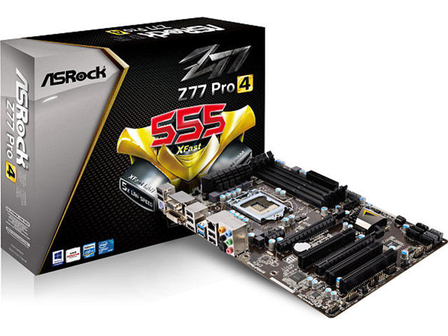 Дънни платки ASRock Z77 Pro4