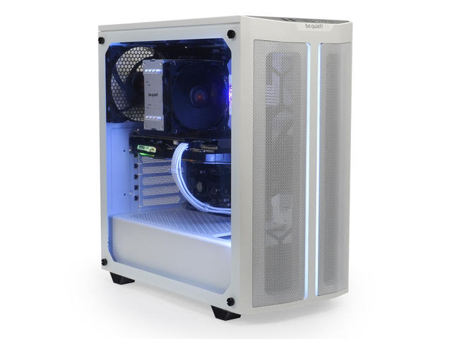G:RIGS G:RIGS > be quiet! Castle DX White - Team Red Edition