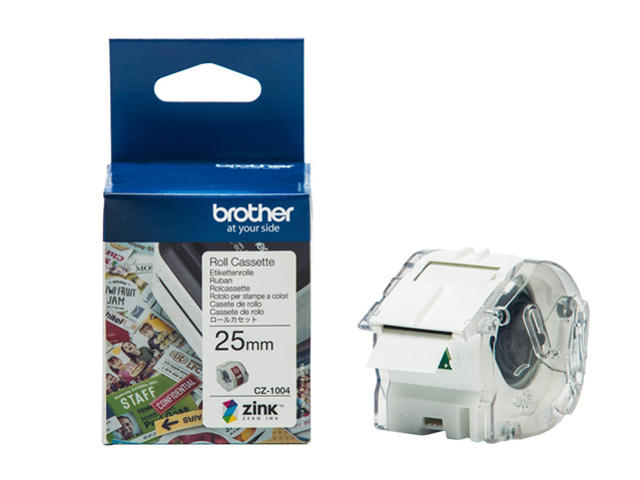 Консумативи Brother Continuous Paper Tape (Full colour, Ink-free 25mm)