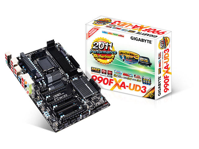 Дънни платки GIGABYTE GA-990FXA-UD3