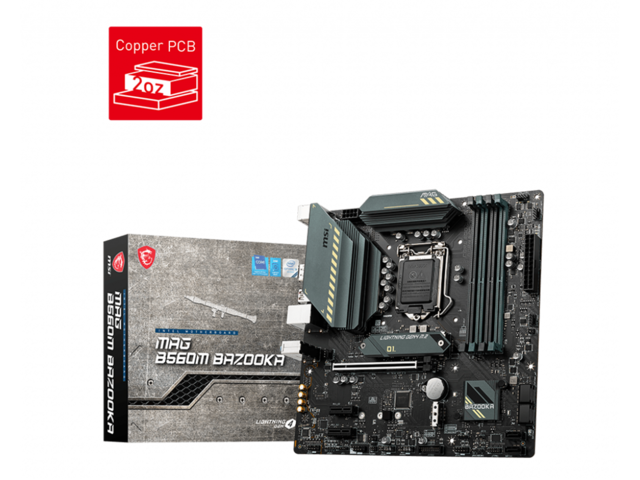 Дънни платки MSI MAG B560M BAZOOKA