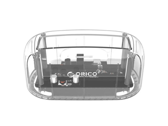 Джаджи Orico Storage - HDD/SSD Dock - 2.5 / 3.5" USB 3.0, Transparent