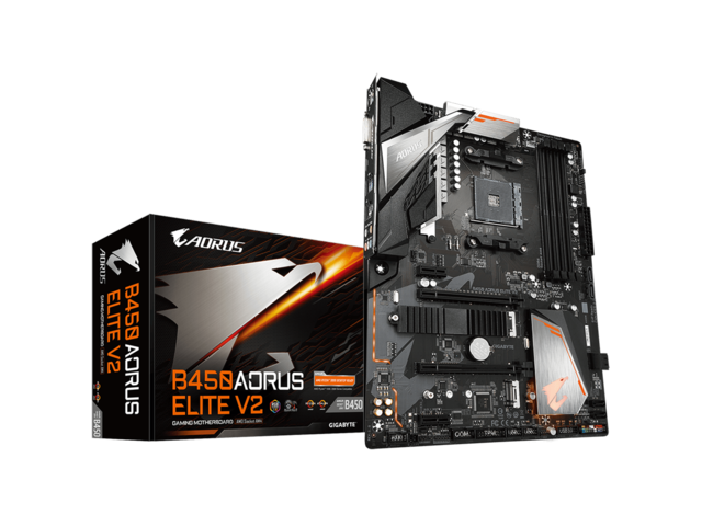 Дънни платки Gigabyte Aorus B450 Elite V2