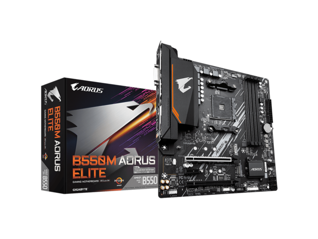 Дънни платки Gigabyte B550M Aorus Elite