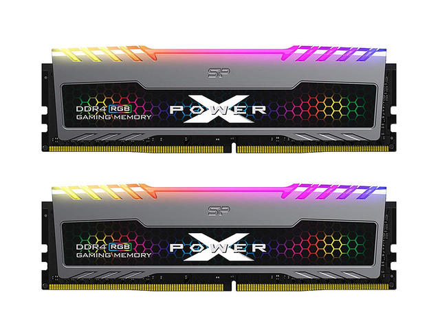 Оперативна памет 16GB(2x8GB) DDR4 3200MHz Silicon Power XPower Turbine RGB