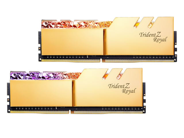 Оперативна памет 32GB (2x16GB) DDR4 4000MHz G.SKILL Trident Z Royal Gold