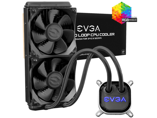 Охладители EVGA CLC 240mm All-In-One