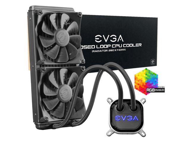 Охладители EVGA CLC 280mm All-In-One
