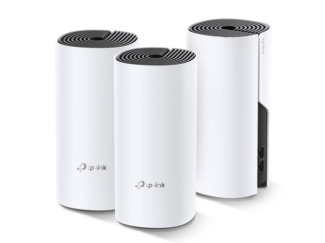 Мрежово оборудване TP-Link Deco M4 AC1200 (3 броя в комплект)