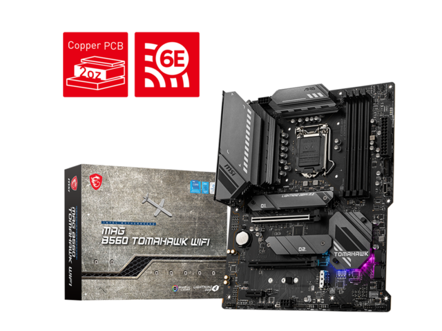 Дънни платки MSI MAG B560 TOMAHAWK WIFI