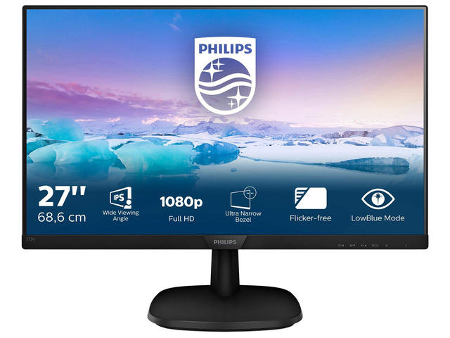 Монитори Philips 273V7QDAB + FPMA-D550BLACK