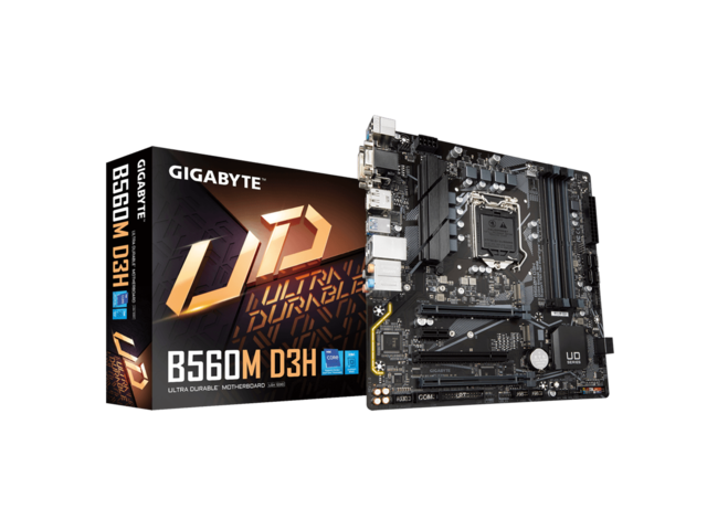 Дънни платки GIGABYTE B560M D3H