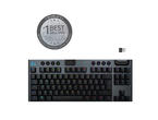 Клавиатури Logitech G915 TKL LIGHTSPEED Carbon, GL Tactile, Black 