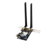 Безжични адаптери ASUS PCE-AX3000 Dual Band PCI-E WiFi 6 (802.11ax)