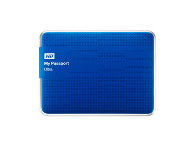 Външни HDD WD My Passpоrt Ultra 2TB USB 3.0, в синьо