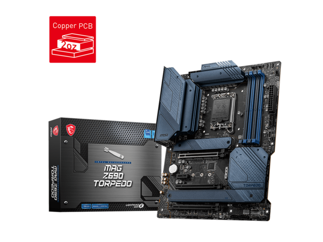 Дънни платки MSI MAG Z690 TORPEDO