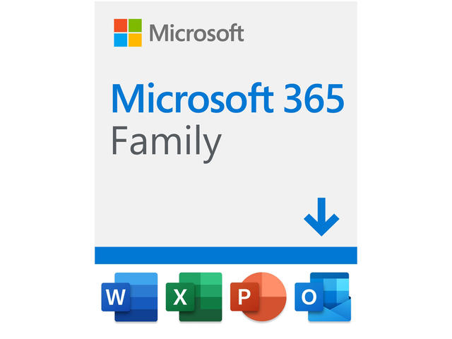 Офис програми Microsoft Office 365 Family English Medialess P8