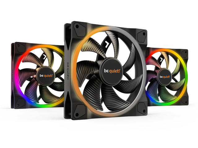 Вентилатори be quiet! LIght Wings 140mm PWM Triple Pack