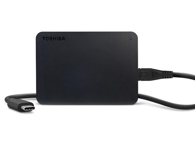 Външни HDD 4TB Toshiba Canvio Basics USB C Black
