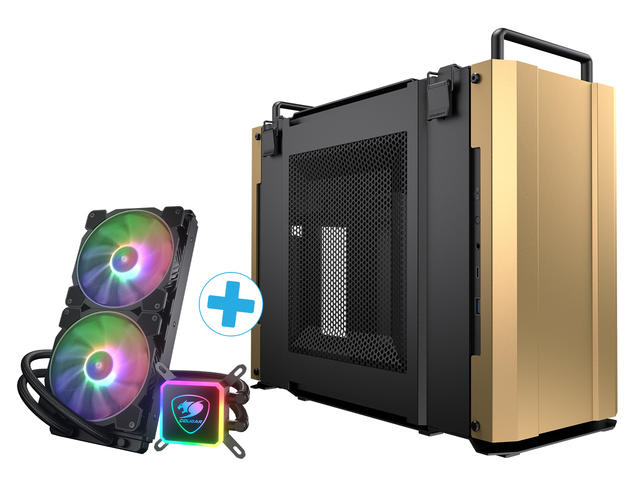 Кутии Cougar Dust 2 Desert Sand + Cougar Aqua 280 ARGB
