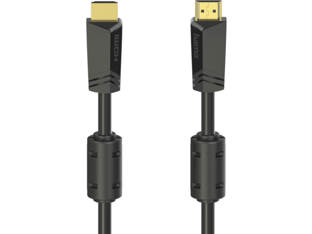 Кабели и Адаптери Hama High-speed HDMI™ Cable, Plug - Plug, 4K, Ethernet, Gold-plated, 7.5 метра