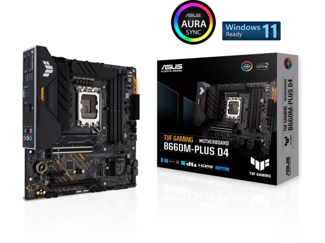 Дънни платки ASUS TUF GAMING B660M-PLUS D4