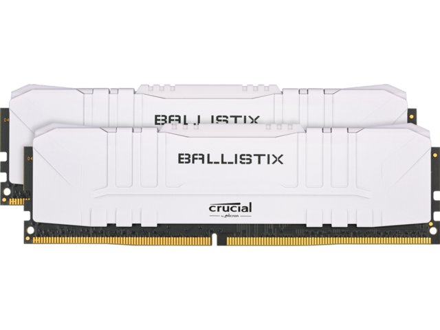 Оперативна памет 32GB (2x16GB) DDR4 3200MHz Crucial Ballistix White