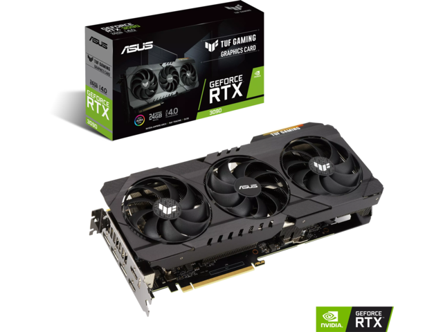 Видео карти ASUS TUF Gaming GeForce RTX 3090 24GB