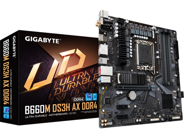 Дънни платки GIGABYTE B660M DS3H AX WiFI 6