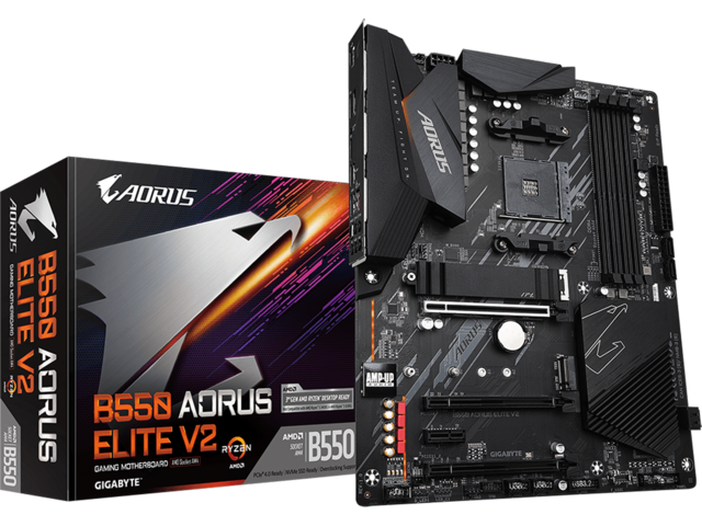Дънни платки Gigabyte B550 Aorus Elite V2