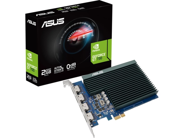 Видео карти ASUS GeForce GT 730 4H SL 2GB