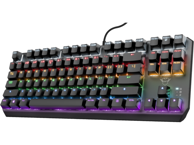 Клавиатури TRUST GXT 834 Callaz TKL Mechanical Illuminated Keyboard US