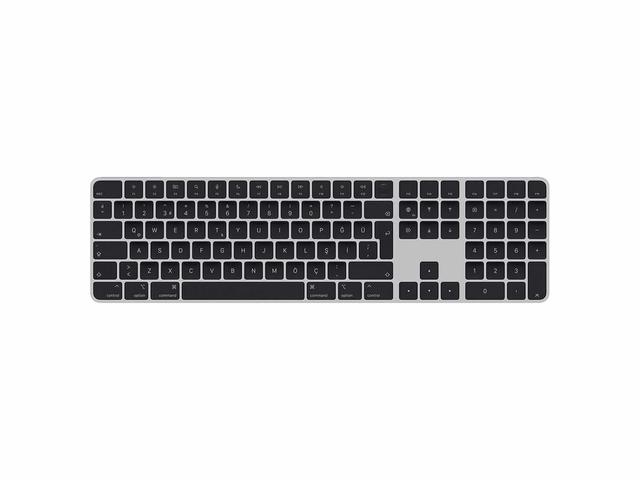Клавиатури Apple Magic Keyboard с цифров пад и Touch ID - Black Keys - US English