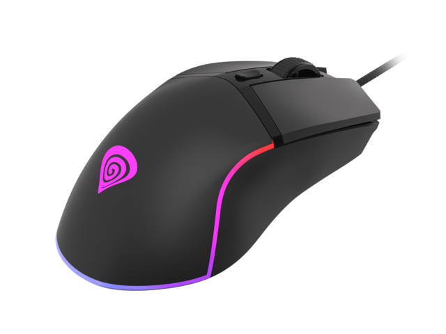 Мишки Genesis Krypton 220 RGB със софтуер, в черно