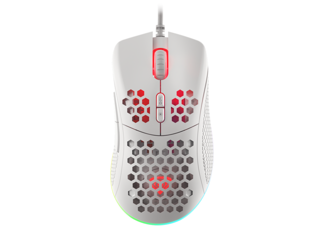 Мишки Genesis Krypton 555 със софтуер, в бяло