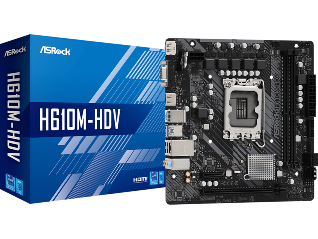 Дънни платки ASRock H610M-HDV