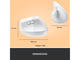 Мишки Logitech Lift Vertical Ergonomic Mouse, White/Pale grey