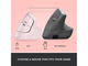Мишки Logitech Lift Vertical Ergonomic Mouse, ROSE/DARK ROSE