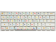 Клавиатури Ducky x SOU SOU One 2 Mini White RGB, Cherry MX Silent Red