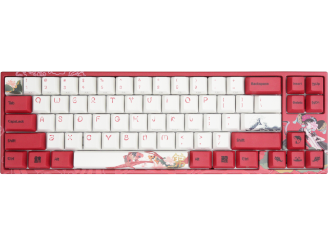 Клавиатури Ducky x Varmilo Miya Koi 65%, Cherry MX Red
