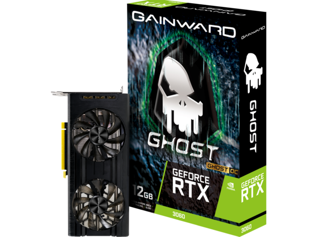 Видео карти GAINWARD GeForce RTX 3060 Ghost OC 12GB